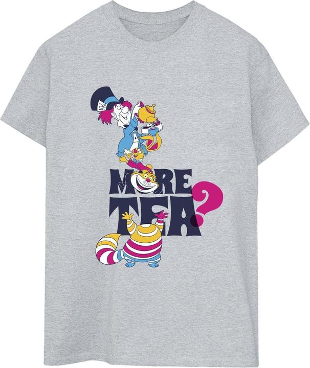 Immagine prodotto Disney Alice In Wonderland More Tea Maglietta Ampia Donna (L)