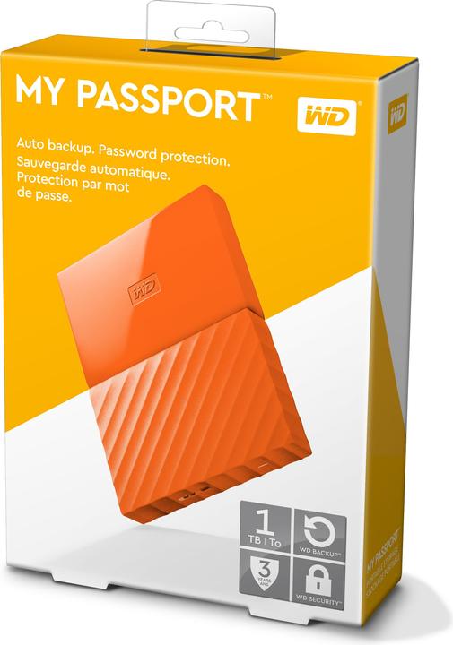 Actual product image WD My Passport (1 TB)