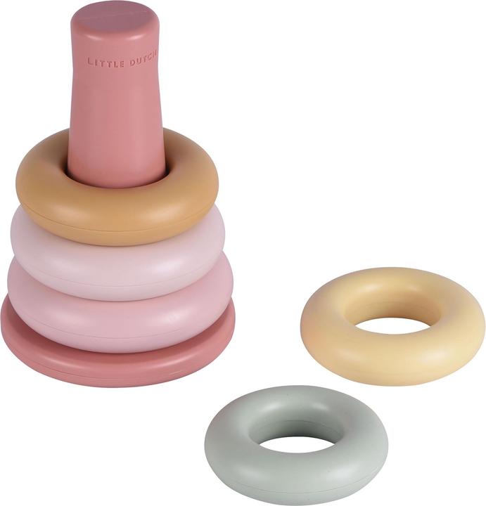 Image du produit Rubo Toys Little Dutch Tour d'empilage rose