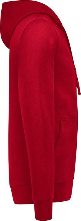 Actual product image Hakro Hooded sweat jacket Premium red, M (M)