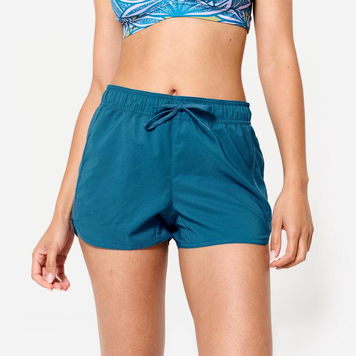 Produktbild Olaian Boardshorts Damen Tini petrol blau (40, 42)