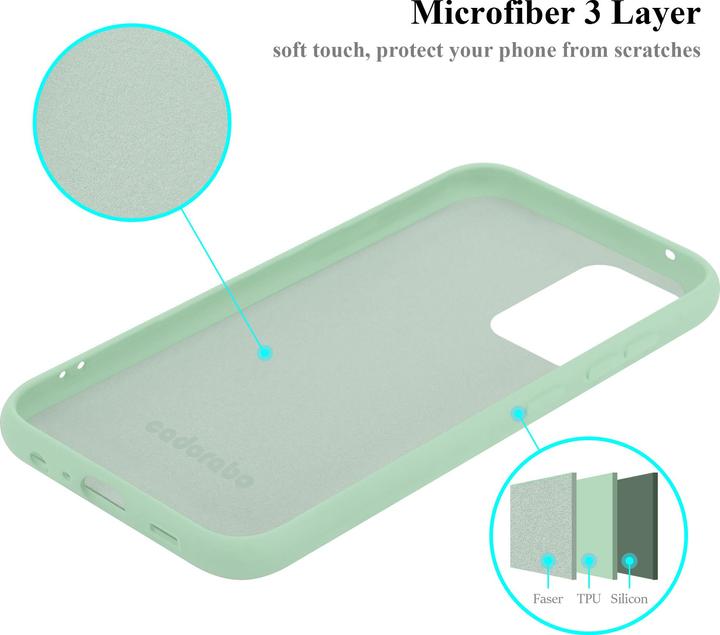Actual product image Cadorabo TPU Liquid Silicone Case Cover (Samsung Galaxy A52)