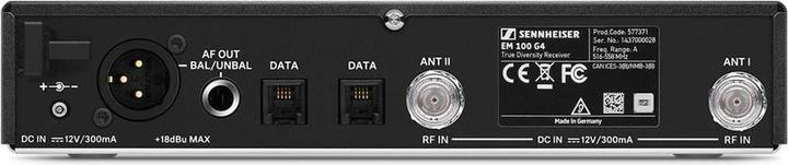 Produktbild Sennheiser EM 4-G Rackmontage