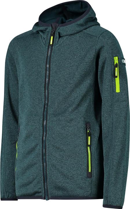Produktbild CMP Campagnolo Kid's Jacket Fix Hood Knitted + Mesh (128)