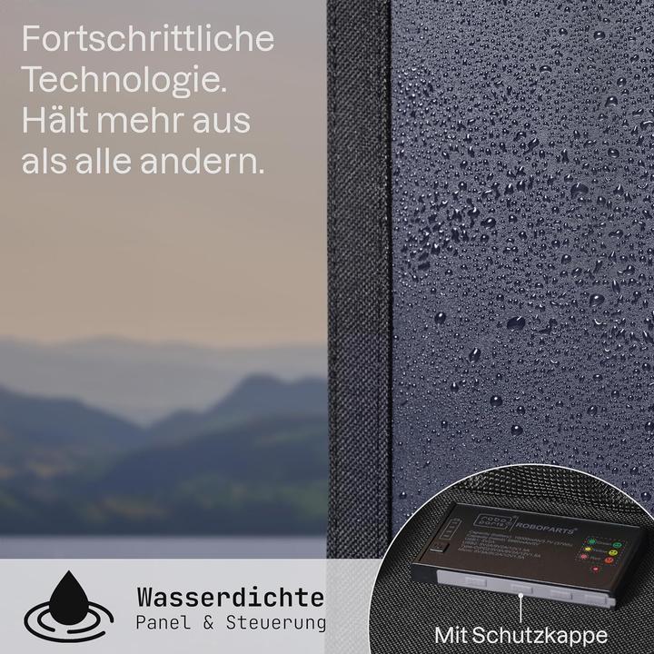 Produktbild Roboparts Solar-USB-Ladegerät (21 W)