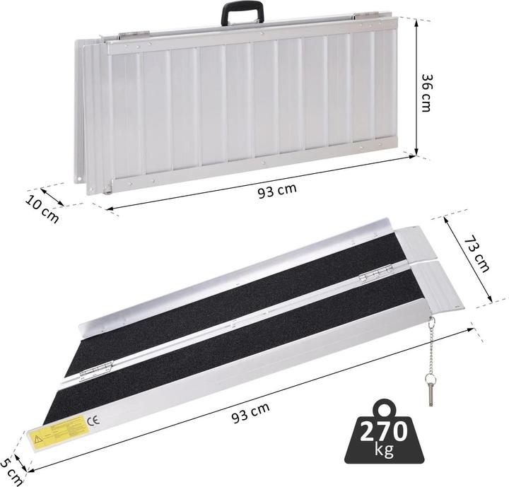 Actual product image Jamb Wheelchair ramp