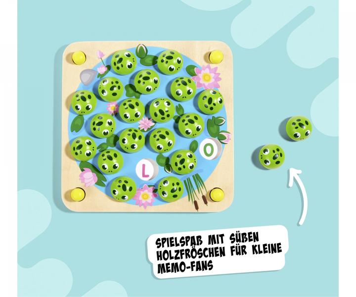 Immagine prodotto Noris Gioco Memo La Mia Rana (Italiano, Francese, Tedesco, Inglese)
