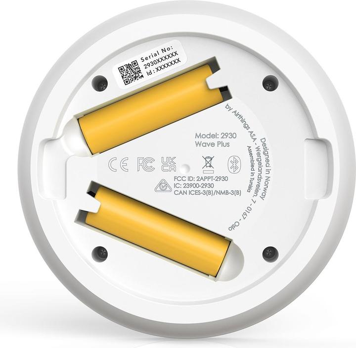 Image du produit Airthings Capteur d'air ambiant Wave Plus