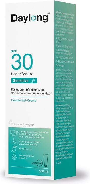 Produktbild Daylong Sensitive Gel-Creme (Sonnengel, SPF 30, 100 ml, 131 g)