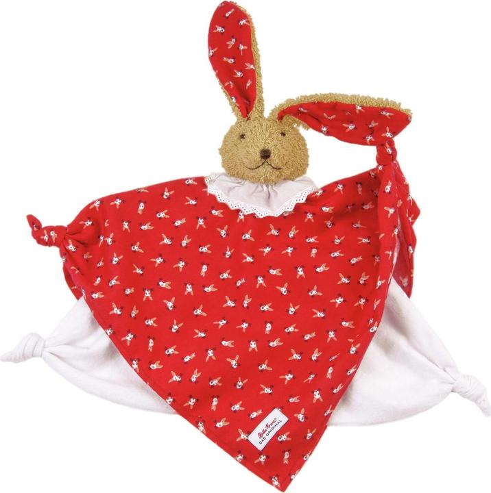 Produktbild Käthe Kruse Klassik Schmusetuch Hase rot