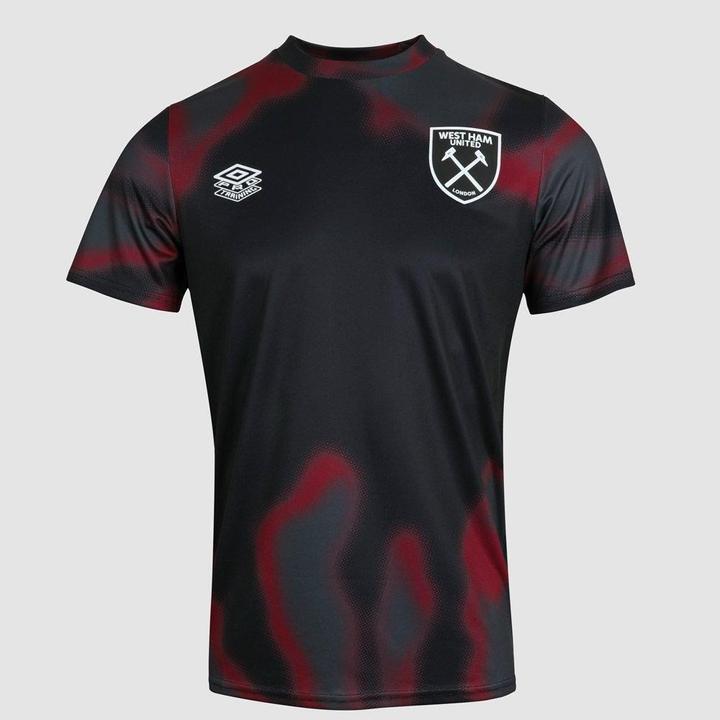 Actual product image Umbro Childrens/Kids 24/25 West Ham United FC Warm Up Jersey (158)