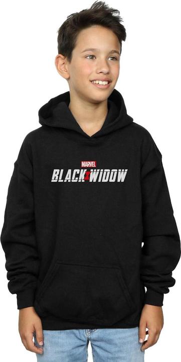 Black Widow Movie Logo Kapuzenpullover Jungen