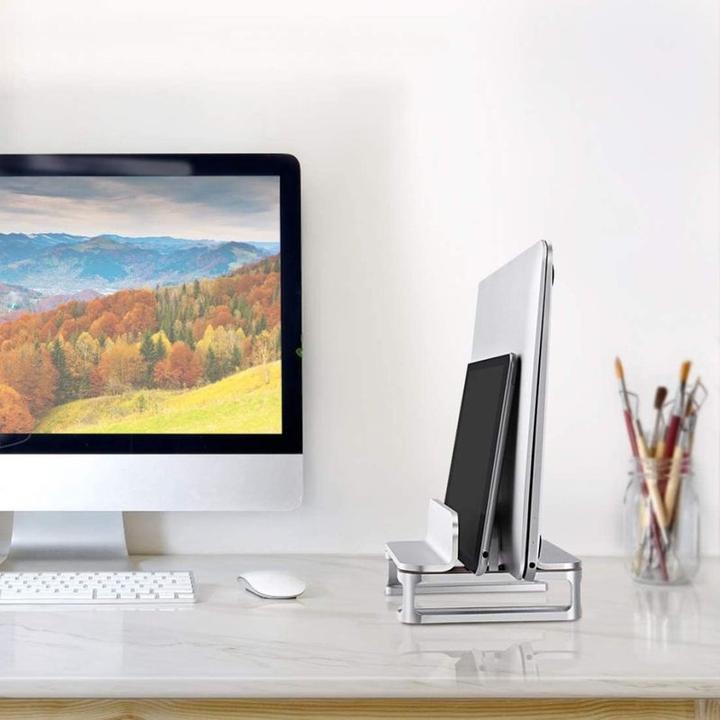 Actual product image Hermex Notebook Holder Laptop Stand Tablet Holder Phone Stand Portable