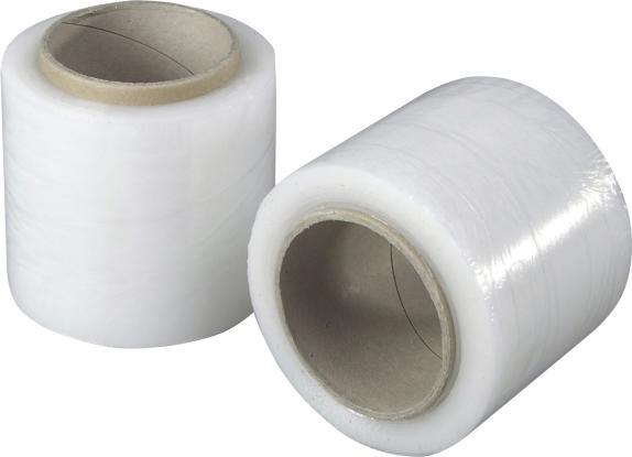 Antalis Stretch film blown clear outside adhesive 25my 100mmx200m - (200 metres per roll x 12 rolls)