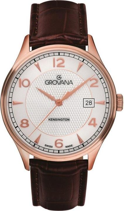 Actual product image Grovana KENSINGTON CLASSIC collection - Swiss made quartz watch (Swiss made)