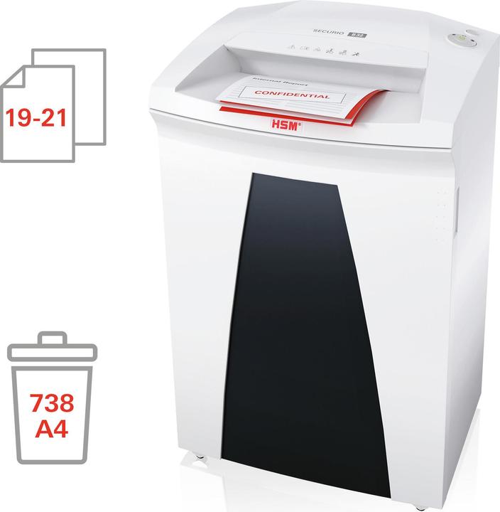 Actual product image HSM Shredder SECURIO B32 3,9mm (Strip cut)