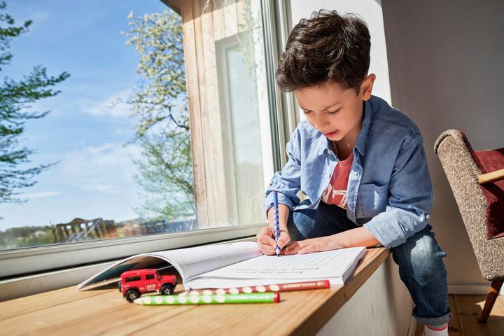 Actual product image STABILO Easycolours left-handed (331, 100-6 Yellow orange, 1 x)