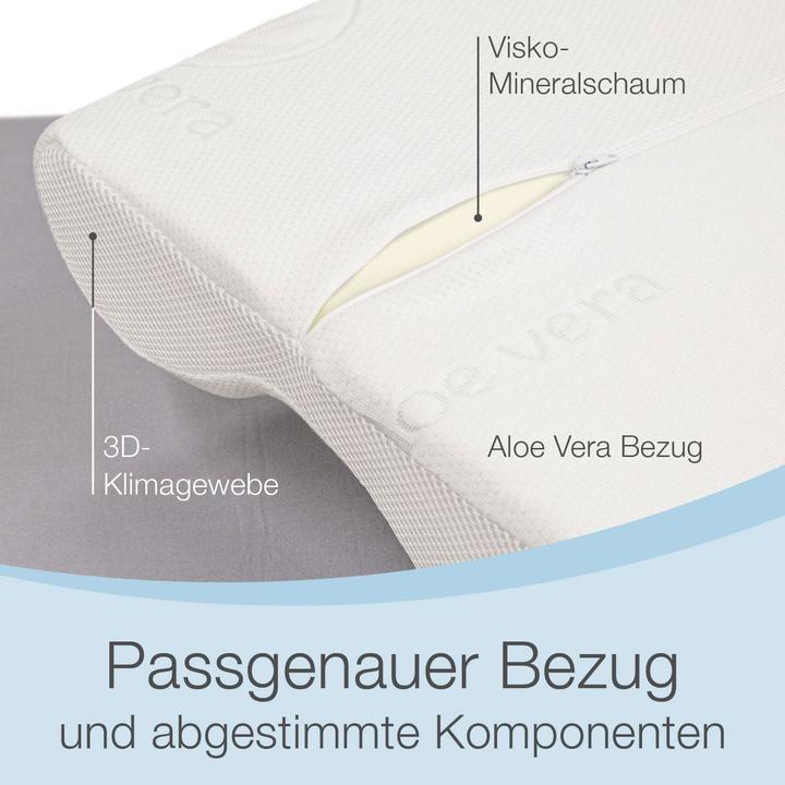 Immagine prodotto Bestschlaf Seitenschläfer-Kopfkissen (35 x 50 x 12 cm)
