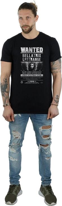 Image du produit Mens Bellatrix Lestrange Wanted Poster Cotton T-Shirt (XXL)