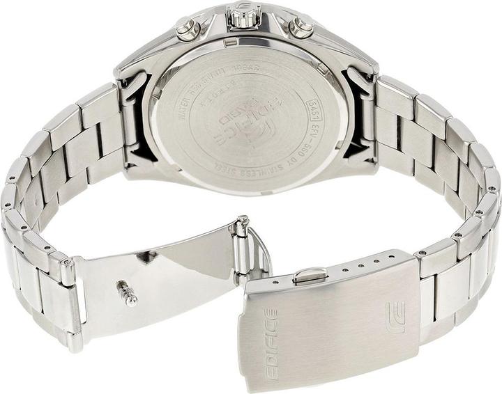 Produktbild Casio Edifice EFV-560D-2AVUEF Horloge - Staal - Zilverkleurig - 42 mm (Chronograph, 44 mm)