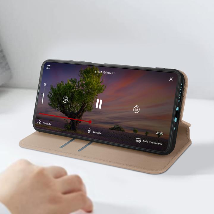 Actual product image Avizar Classic Edition, back cover with magnetic flap Series (Xiaomi Redmi Note 13 5G)