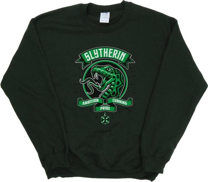 Immagine prodotto Slytherin Toon Crest Felpa Ragazzi (116)