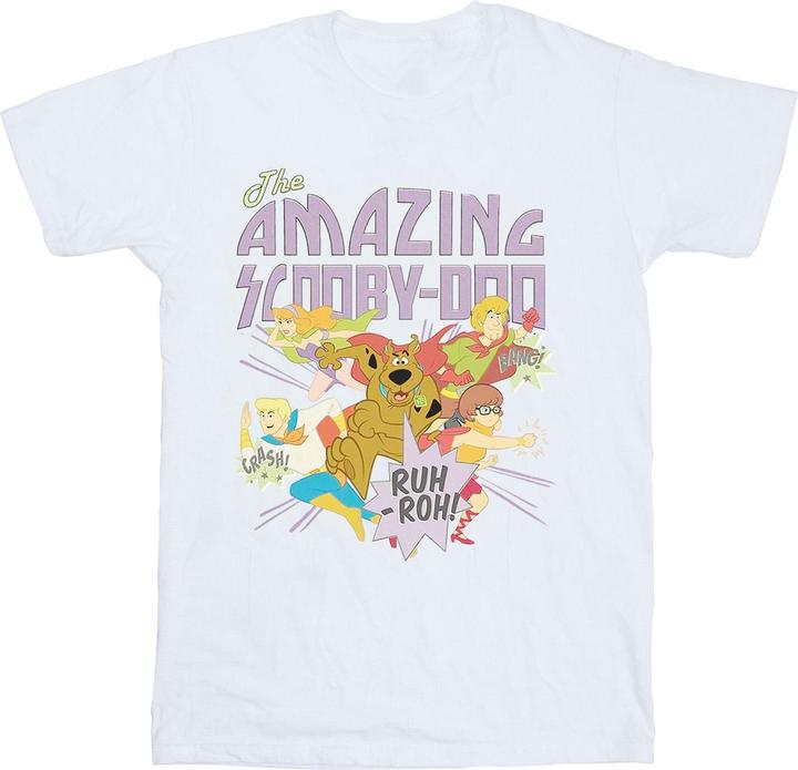 Immagine prodotto Scooby Doo The Amazing Scooby Maglietta Ragazze (140, 146)