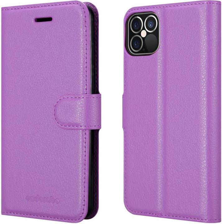 Actual product image Cadorabo Book with stand function cover (Apple iPhone 12)