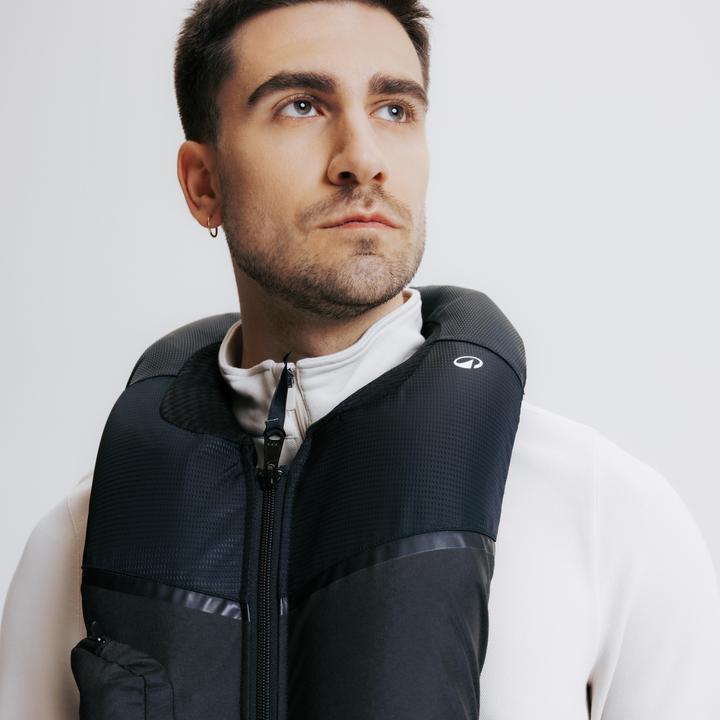 Actual product image Caperlan Riding waistcoat Airbag ladies/men black (M)