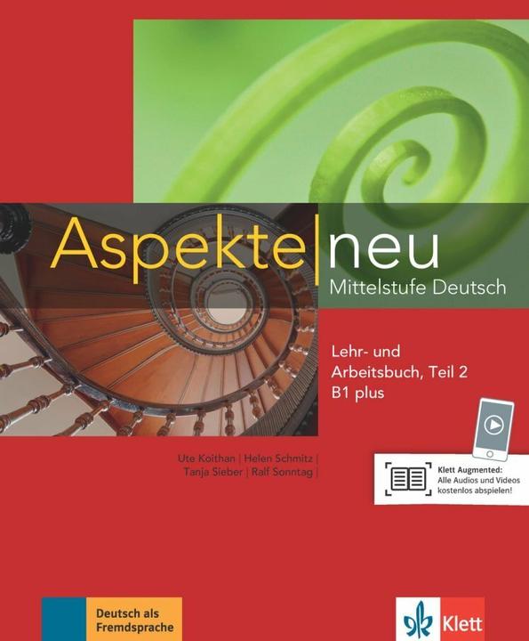Image du produit Aspekte neu B1 plus. Mittelstufe Deutsch. Lehr- und Arbeitsbuch mit Audio-CD, Teil 2 (Allemand, Ute Koithan, Helen Schmitz, 2014)