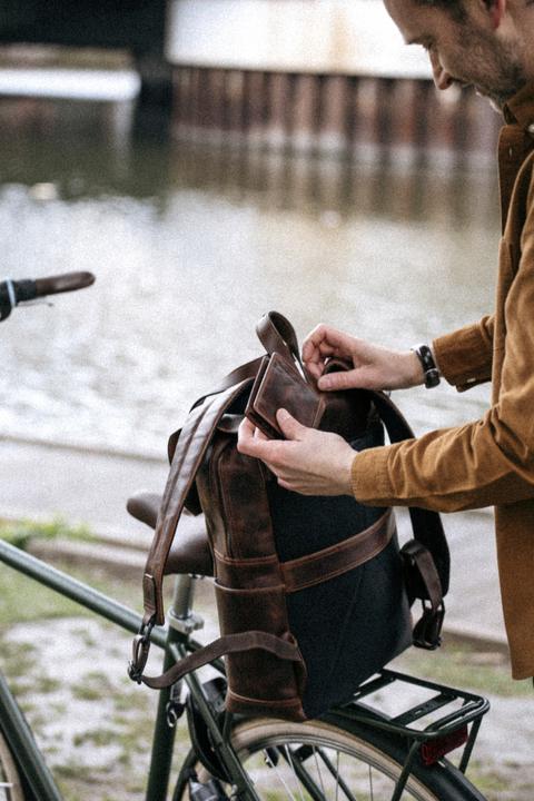 Actual product image Maverick Backpack Original 15.6 Brown