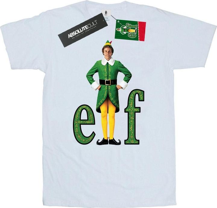 Actual product image Elf Mens Buddy Logo T-Shirt (XXL)