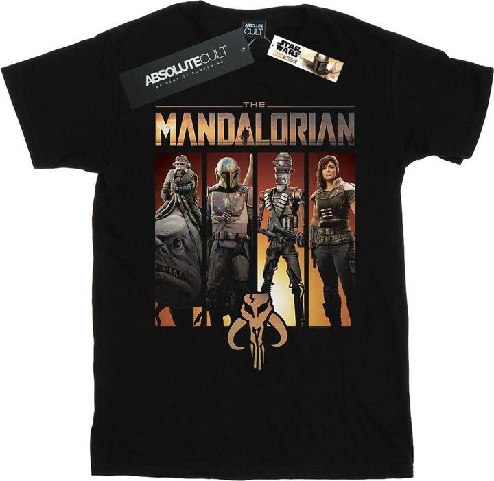 Star Wars The Mandalorian Character Lineup TShirt