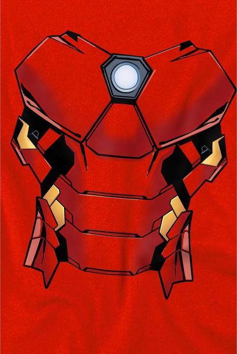 Actual product image Iron Man Childrens/Kids Costume T-Shirt (128)