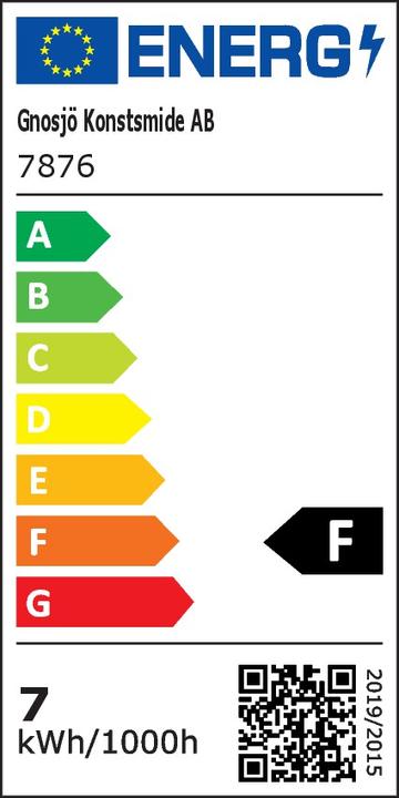 Label énergétique Konstsmide Effet (540 lm, IP65)
