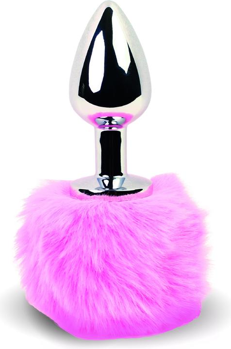 FeelzToys Bunny Tails Butt Plug Pink