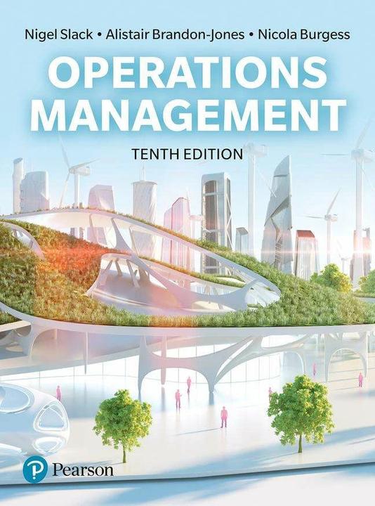Actual product image Slack: Operations Management 10th edition (English, Nigel Slack, Alistair Brandon-Jones, Nicola Burgess, 2022)