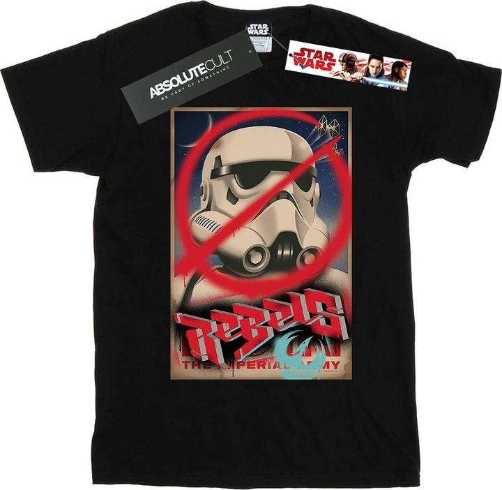 Actual product image Star Wars Mens Rebels Poster T-Shirt (XXL)