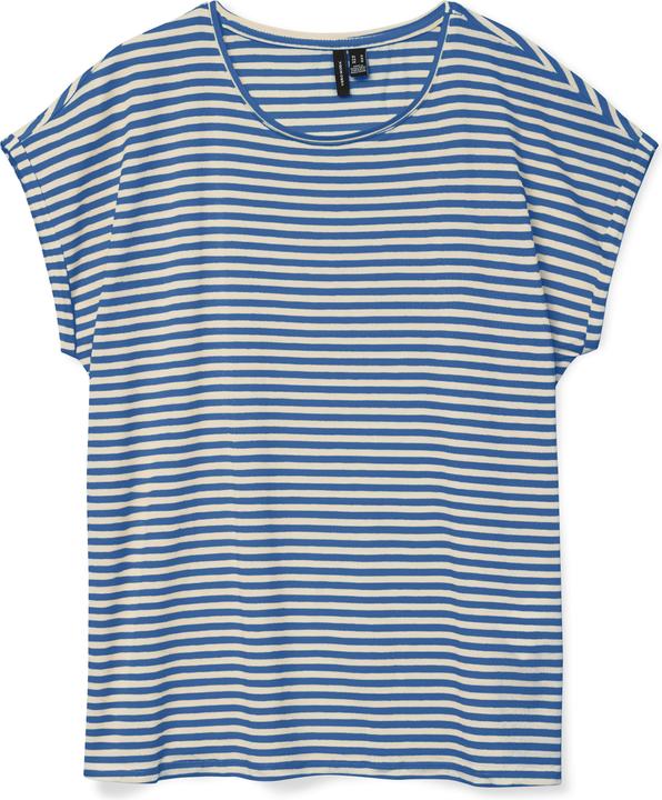 Vero Moda Vmava Ss Top Stripe Ga Jrs Noos