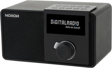 Terratec Noxon dRadio100, DAB+/UKW Radio, Schwarz (Stromversorgung über USB)