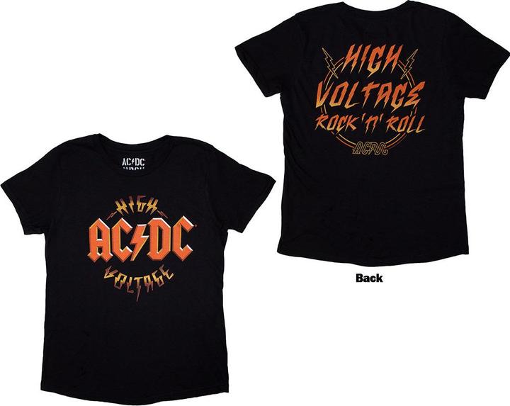 AC/DC High Voltage RnR Back Print (Girlie)