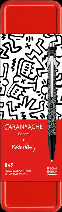 Actual product image Caran d'Ache 849 Keith Haring Sonderedition (Black, White, 1 x)
