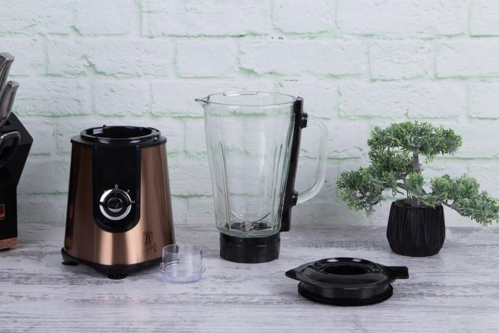 Actual product image BerlingerHaus BH9448 Table blender with 1,75 L GLASS jar, 1000 W Metallic Line (1000 W)