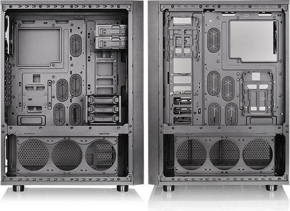 Actual product image Thermaltake Core X71 Tempered Glass Edition (Mini-ITX, ATX, mATX)