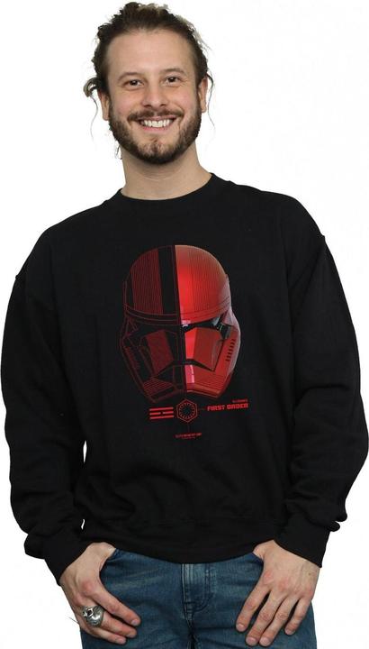 Produktbild Star Wars The Rise Of Skywalker Sith Trooper Helmet Sweatshirt (L)