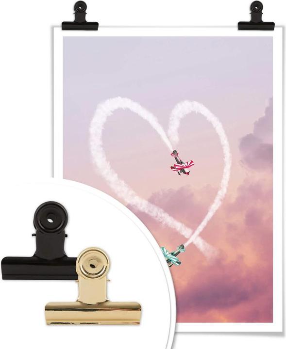 Immagine prodotto Trenddeko L'amore è nell'aria (60 x 80 cm)