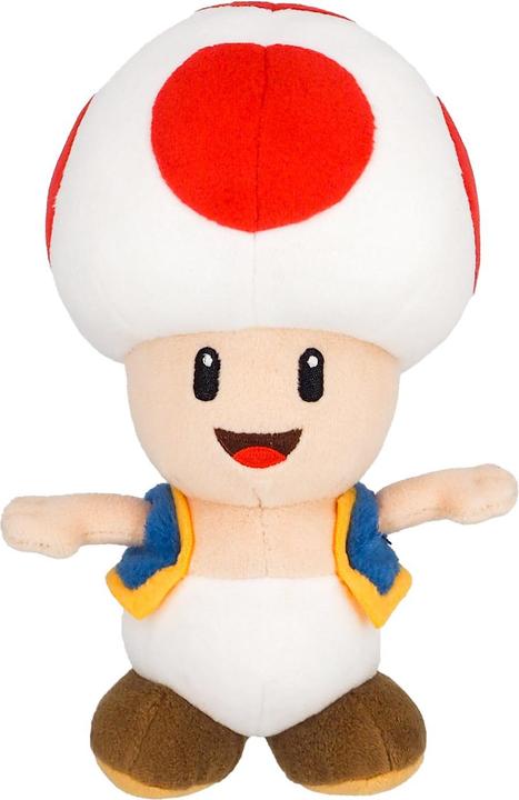 Produktbild Nintendo Super Mario - Toad (20 cm) - Plüschtier (20 cm)