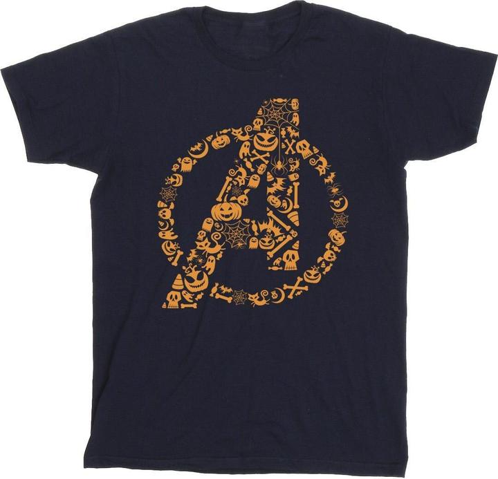 Produktbild Avengers Halloween Logo TShirt (L)
