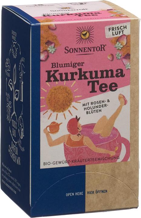 Immagine prodotto Sonnentor blumiger Kurkuma Tee (36 g)