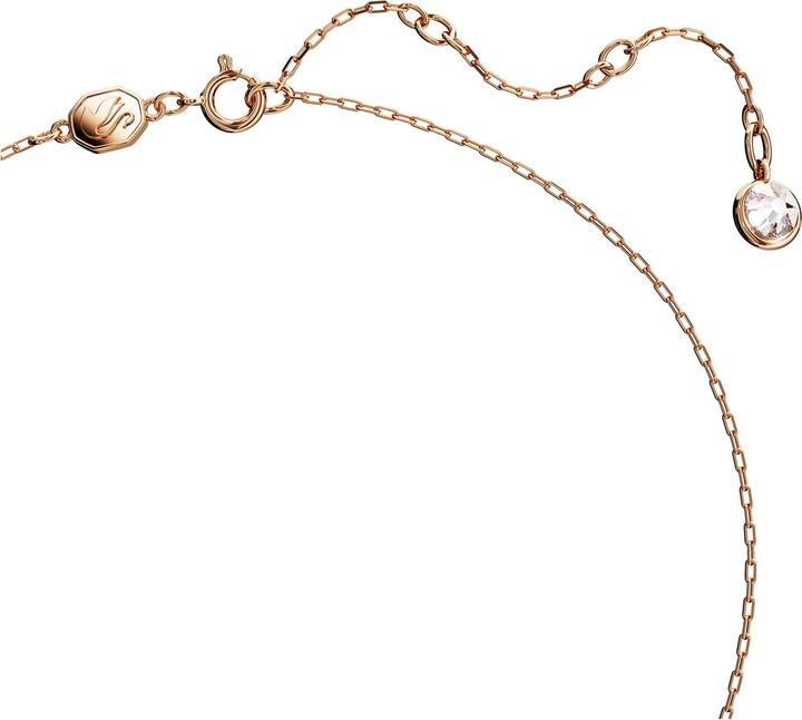 Image du produit Swarovski Iconic Swan Collier Petit cygne blanc or rose (Métal Swarovski, 38 cm)